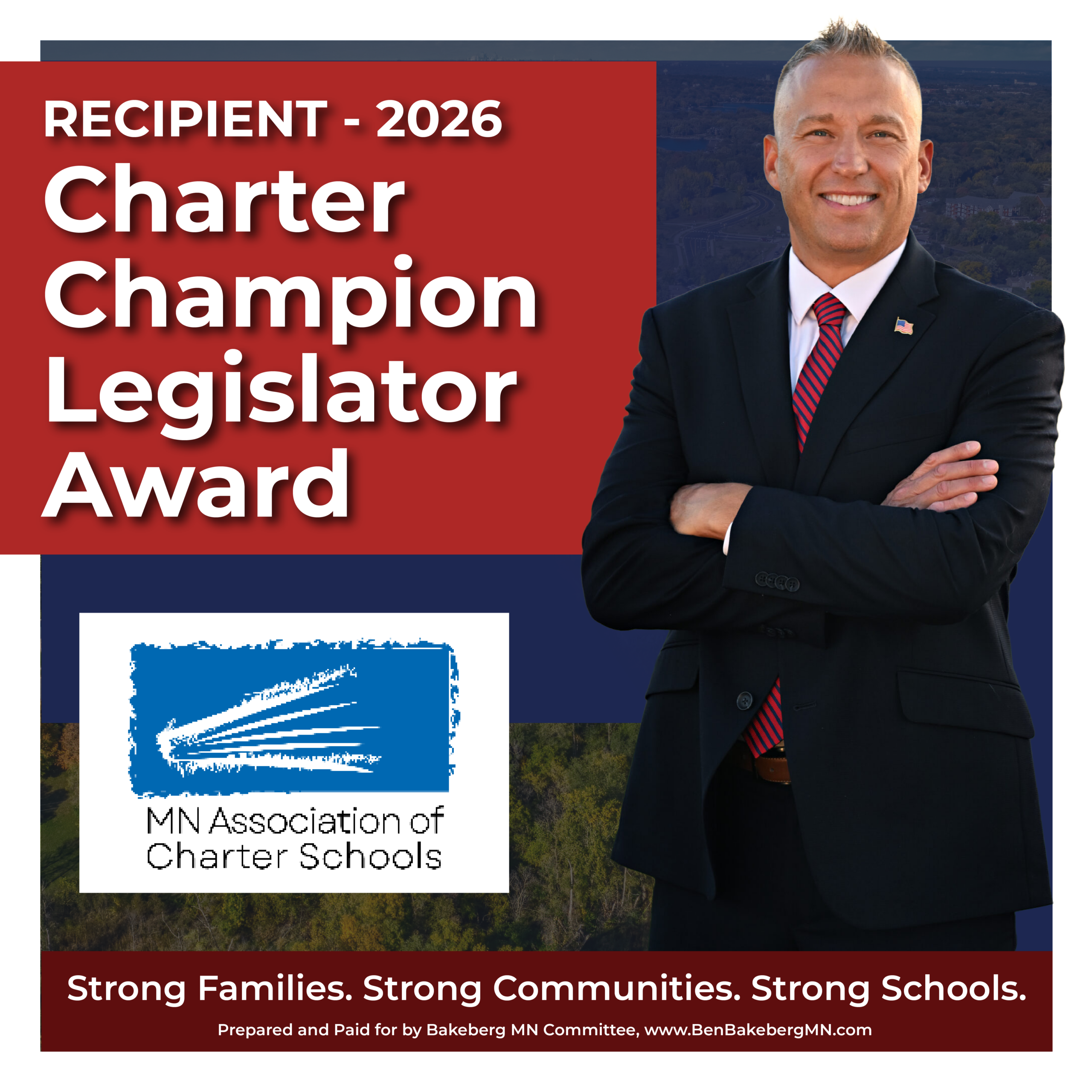 Charter Champion Legislator Award